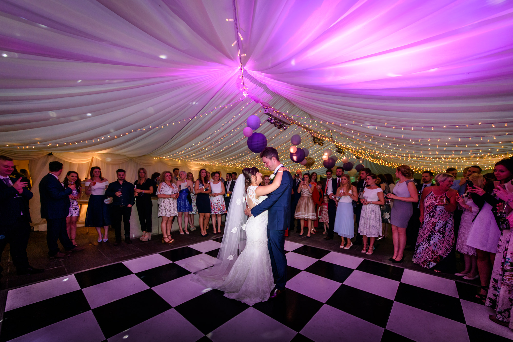 First dance at The inn at Whitewell