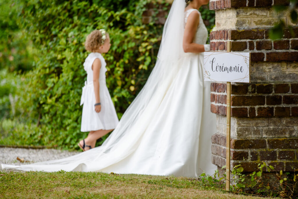 Outdoor french ceremony