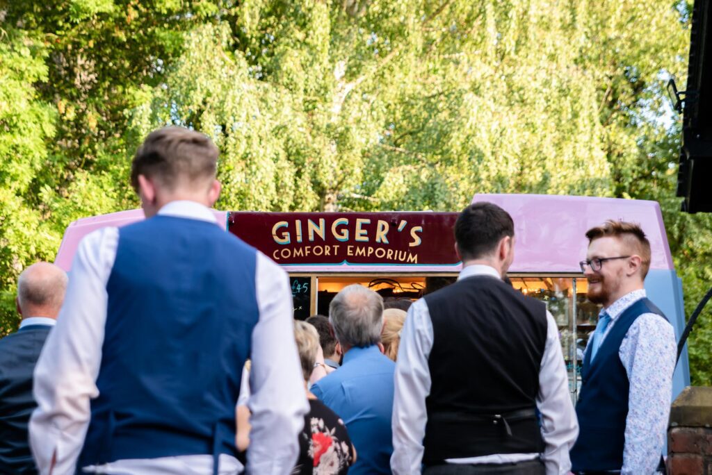 Ginger's comfort emporium ice cream van