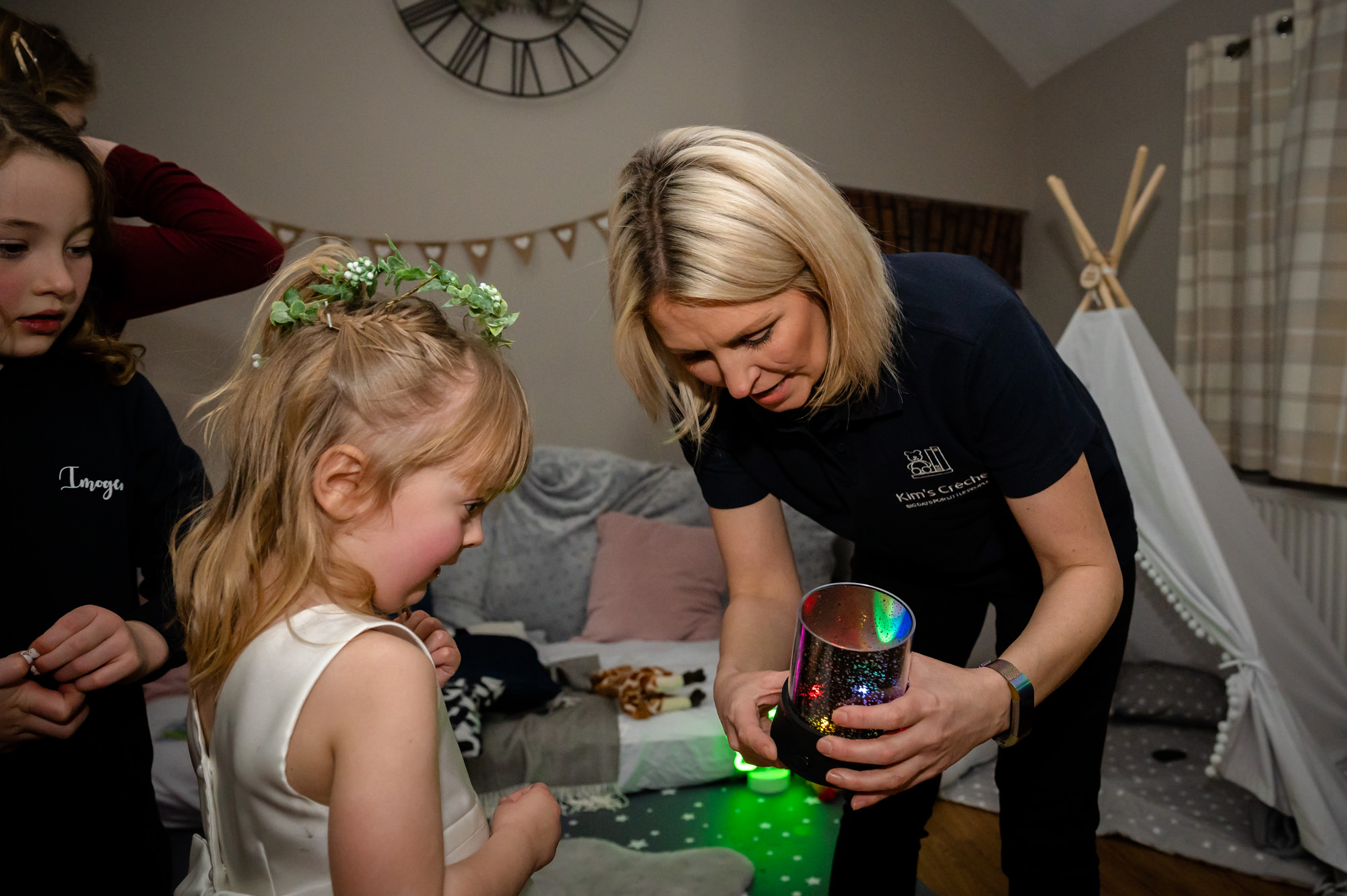 Kim's creche at Sandhole Oak Barn