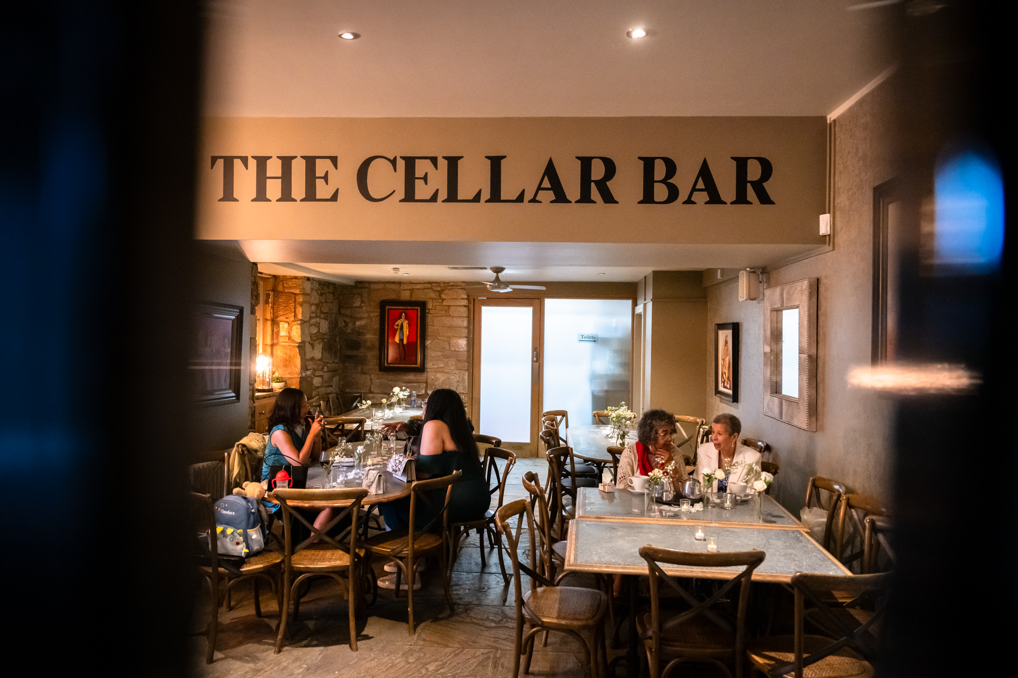 The cellar bar at West Tower