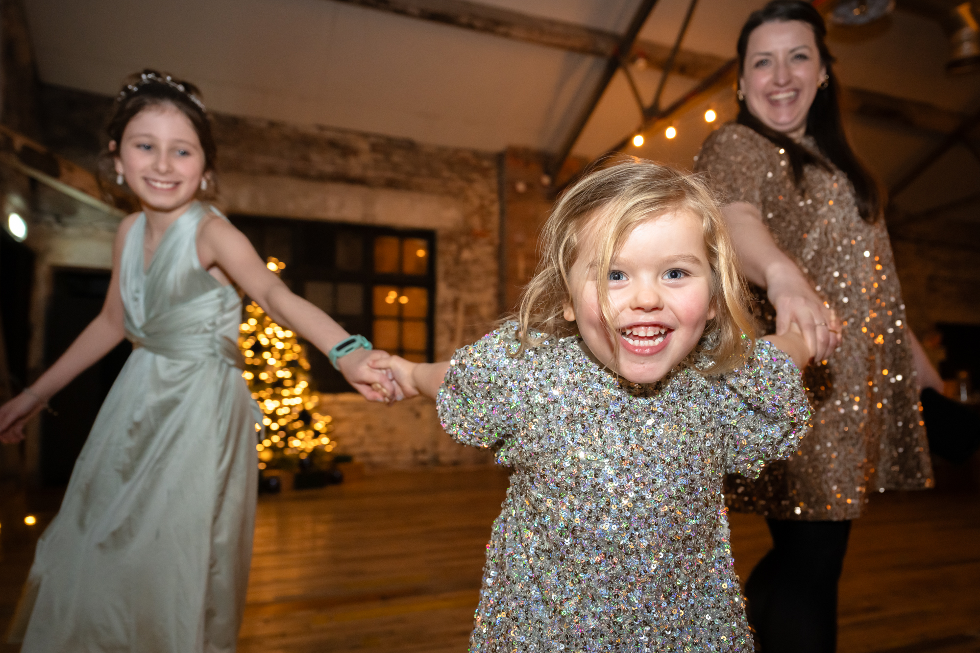 Little girl dancing at Scale