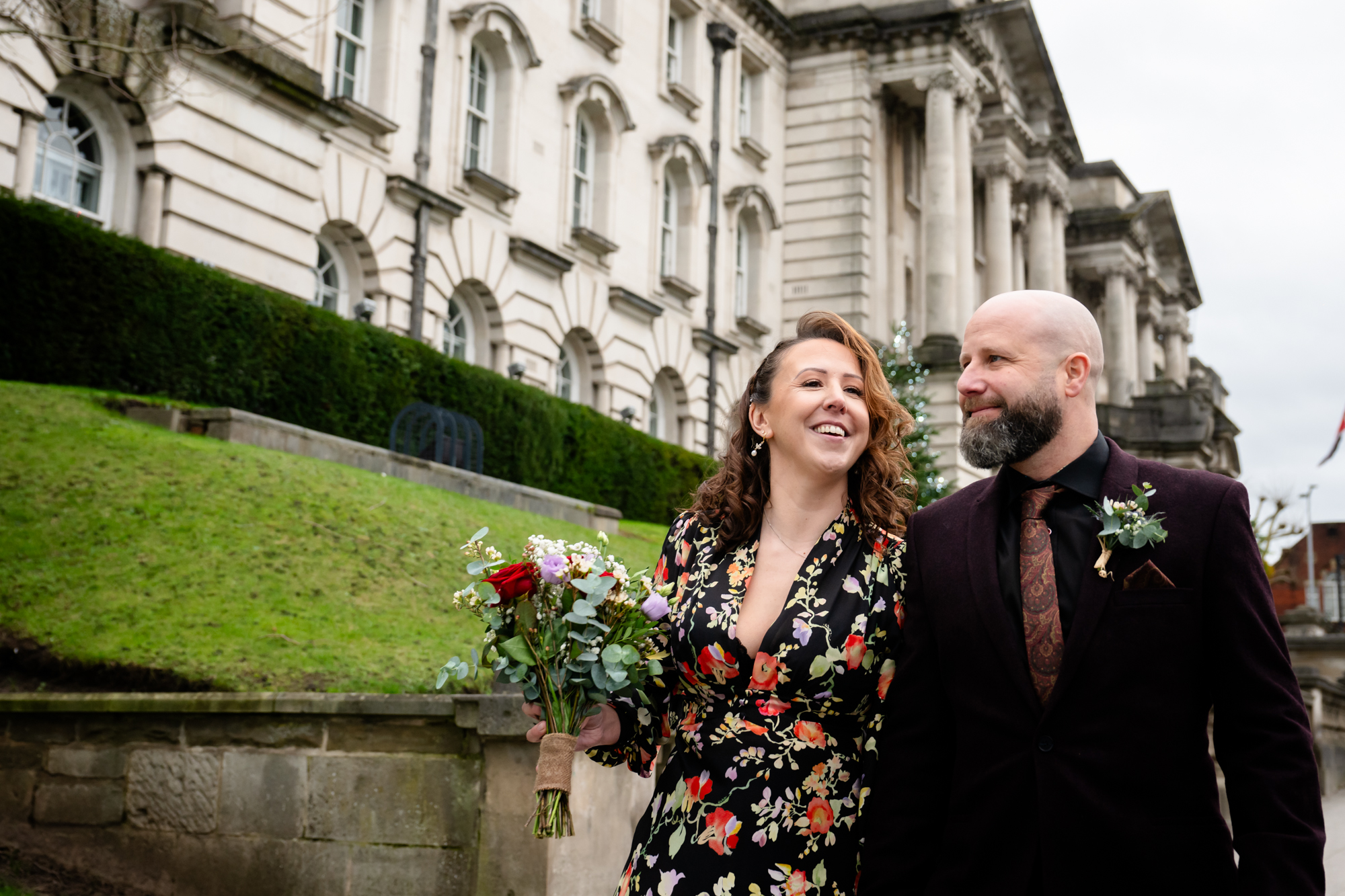 A New Year’s Eve Elopement at Stockport Town Hall