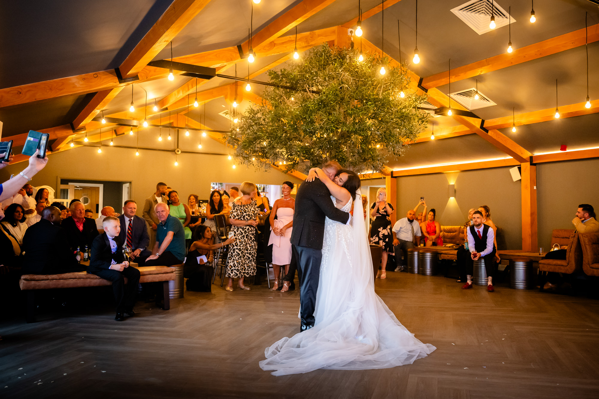 First dance at Hanbury Barns