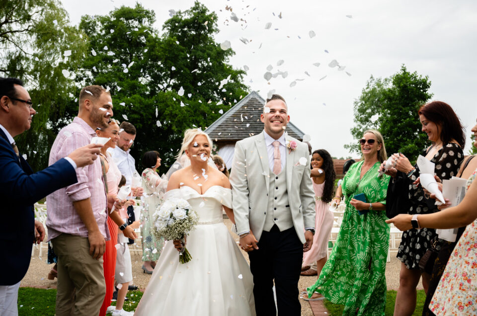 Pink Blush and Sage Green Wedding at Hanbury Barns