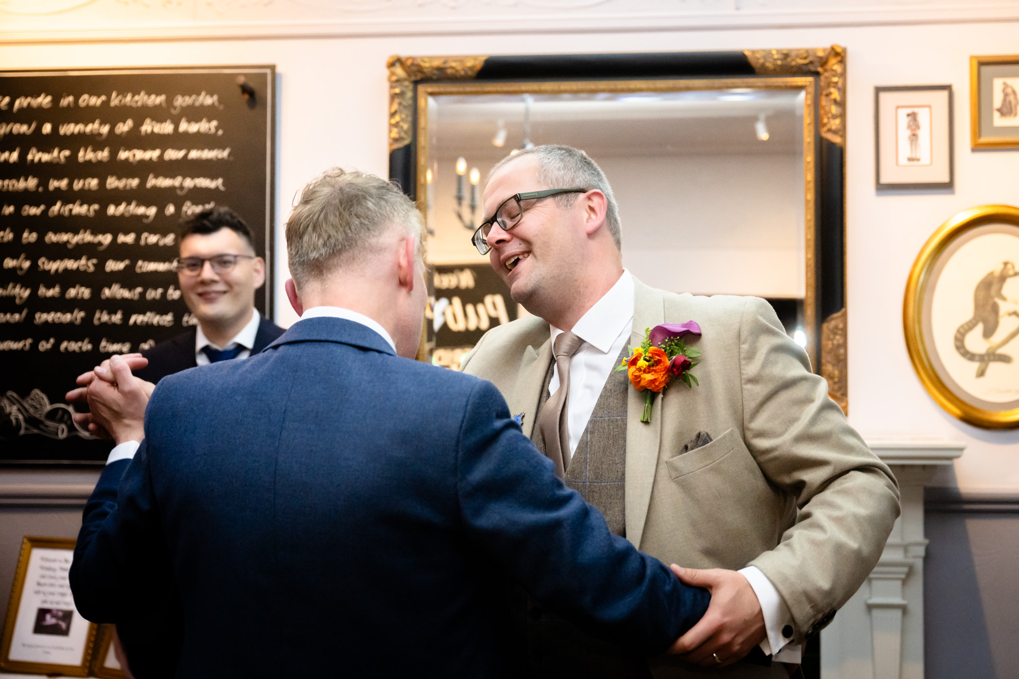 Marc and Dom share their first dance.